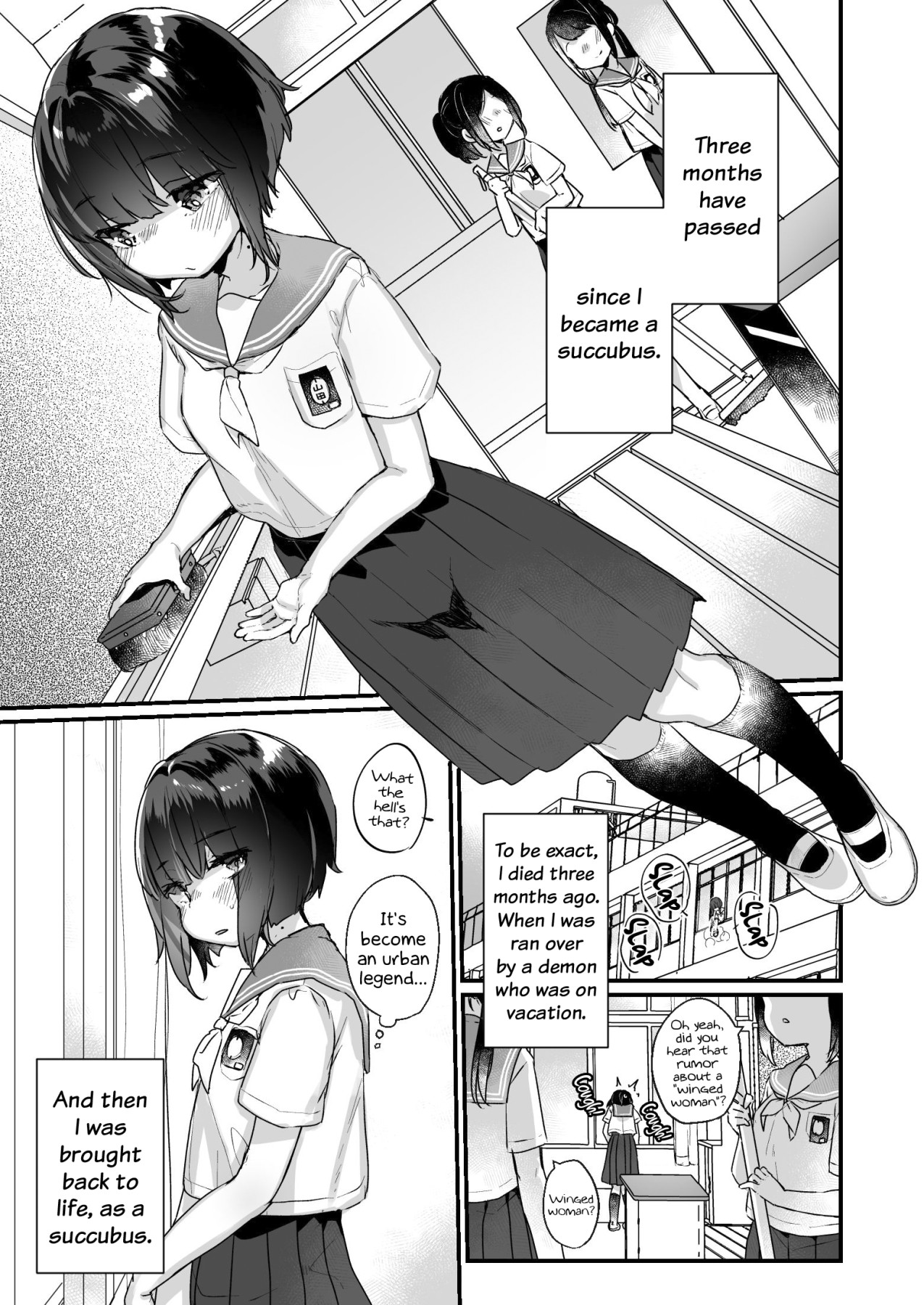 Hentai Manga Comic-Yamada-san Became a Succubus Against Her Will-Read-3